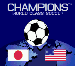 Заставка игры Champions World Class Soccer